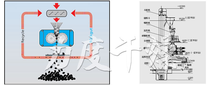GZL系列干法輾壓造粒機